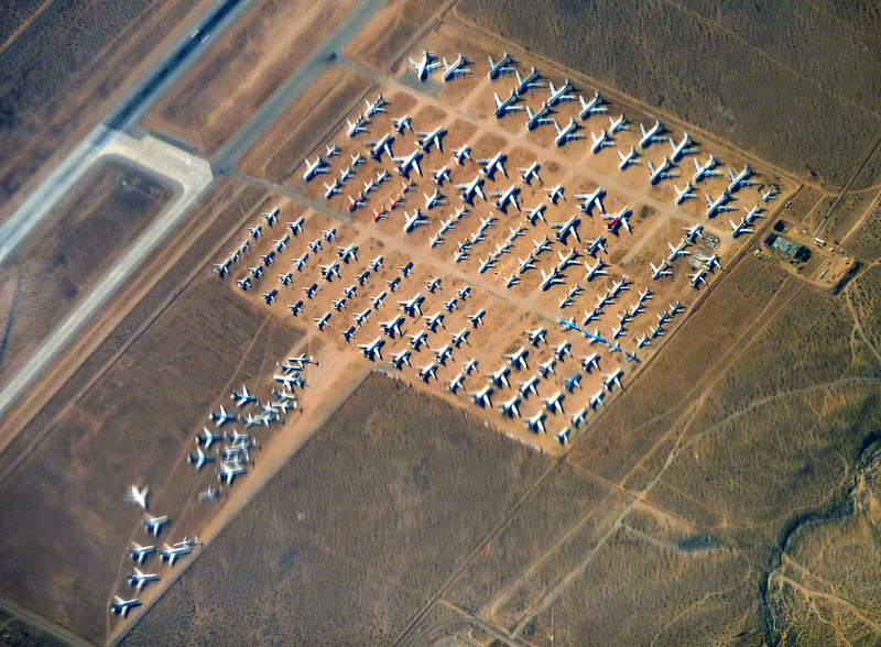 Illustration for article titled Why Aircraft Boneyards Exist in the First Place